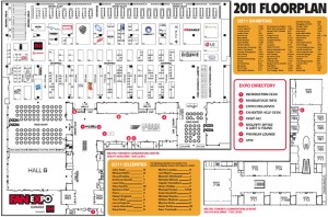 2011 FanExpo Floorplan